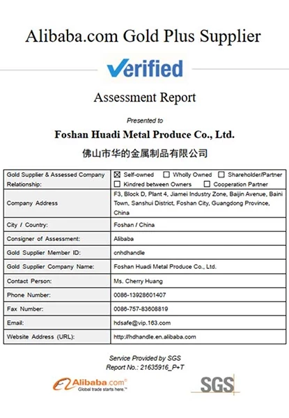 Product Certificate