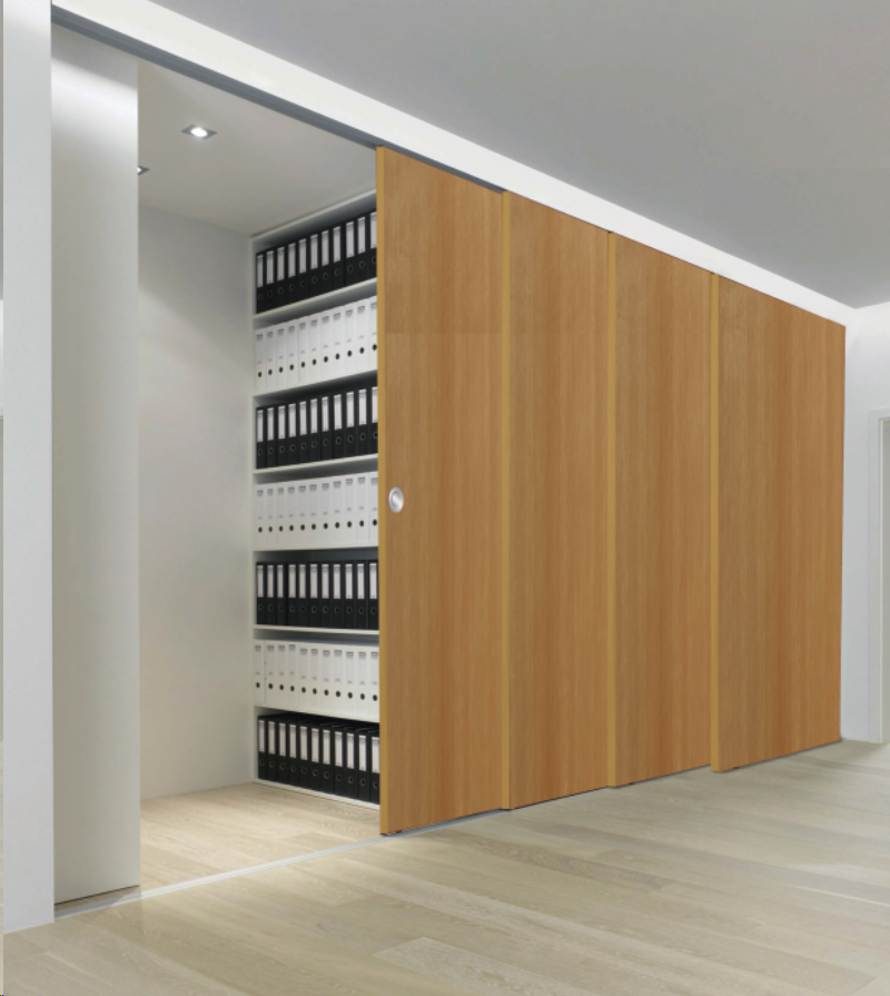 Wooden Sliding Door System AL86L-B Series