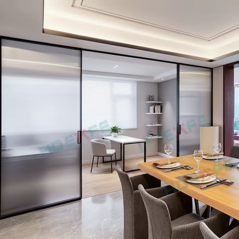 Sliding Door System Modern Aluminum Glass Doors for Villa Projects