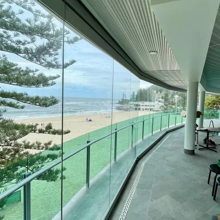 Luxury Aluminum Folding Glass Door System for Residential & Commercial Room Dividers