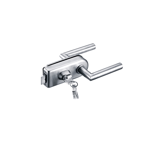 Factory Custom Glass Door Locks 304 Stainless Steel Frameless Glass Door Lock Manufacturer