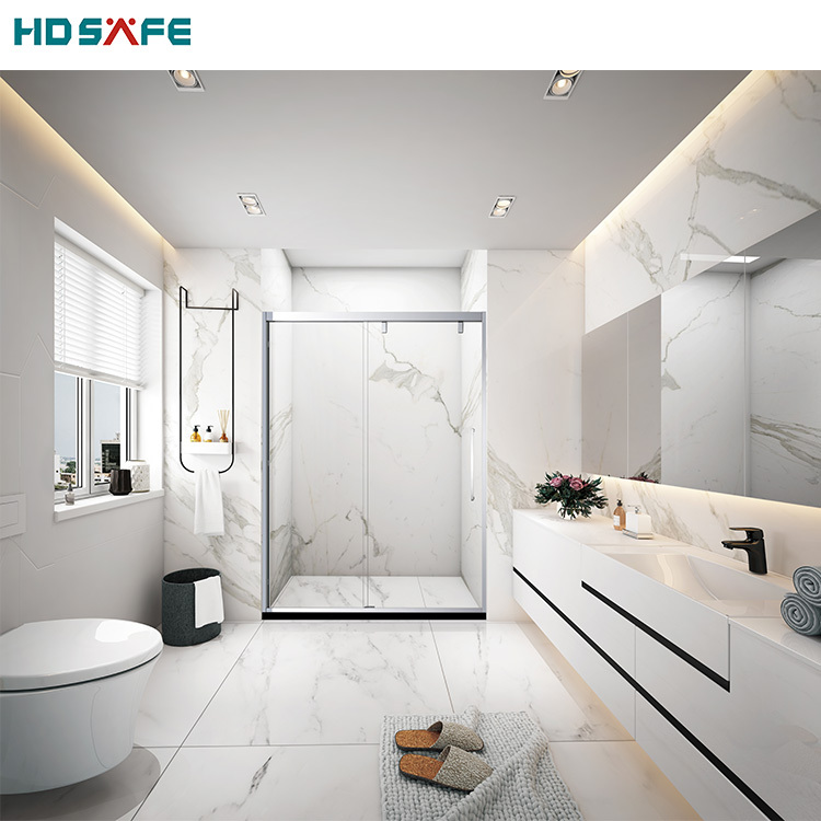 Premium Complete Shower Door Set Frameless Glass Shower Enclosure Factory Direct Supply