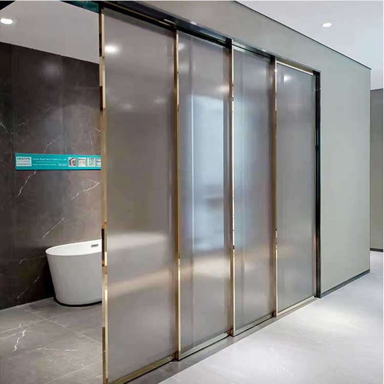 Commercial Automatic Sliding Door with Motion Sensor