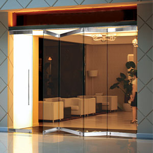 Frameless Folding Glass Partition Door System for Contemporary Interior Design Projects