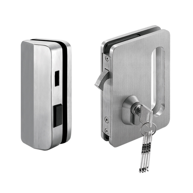 Custom Glass Door Lock Hardware 304 Stainless Steel  SA8600A-13A&B&C&D